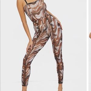 Mesh Jumpsuit